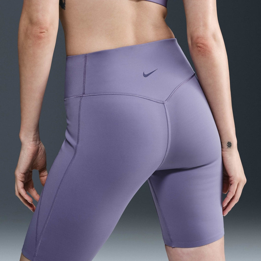 Nike Universa High-Waisted 8-inch Biker Women's Running Short Leggings - Dusty Amethyst