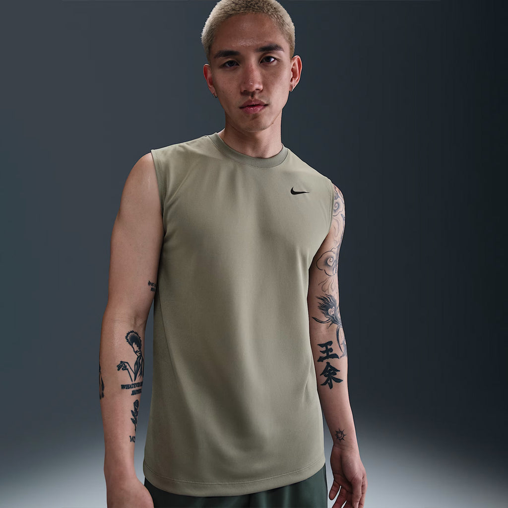 Nike Dri-FIT Legend Sleeveless Fitness Men's Training Tank Top - Light Army