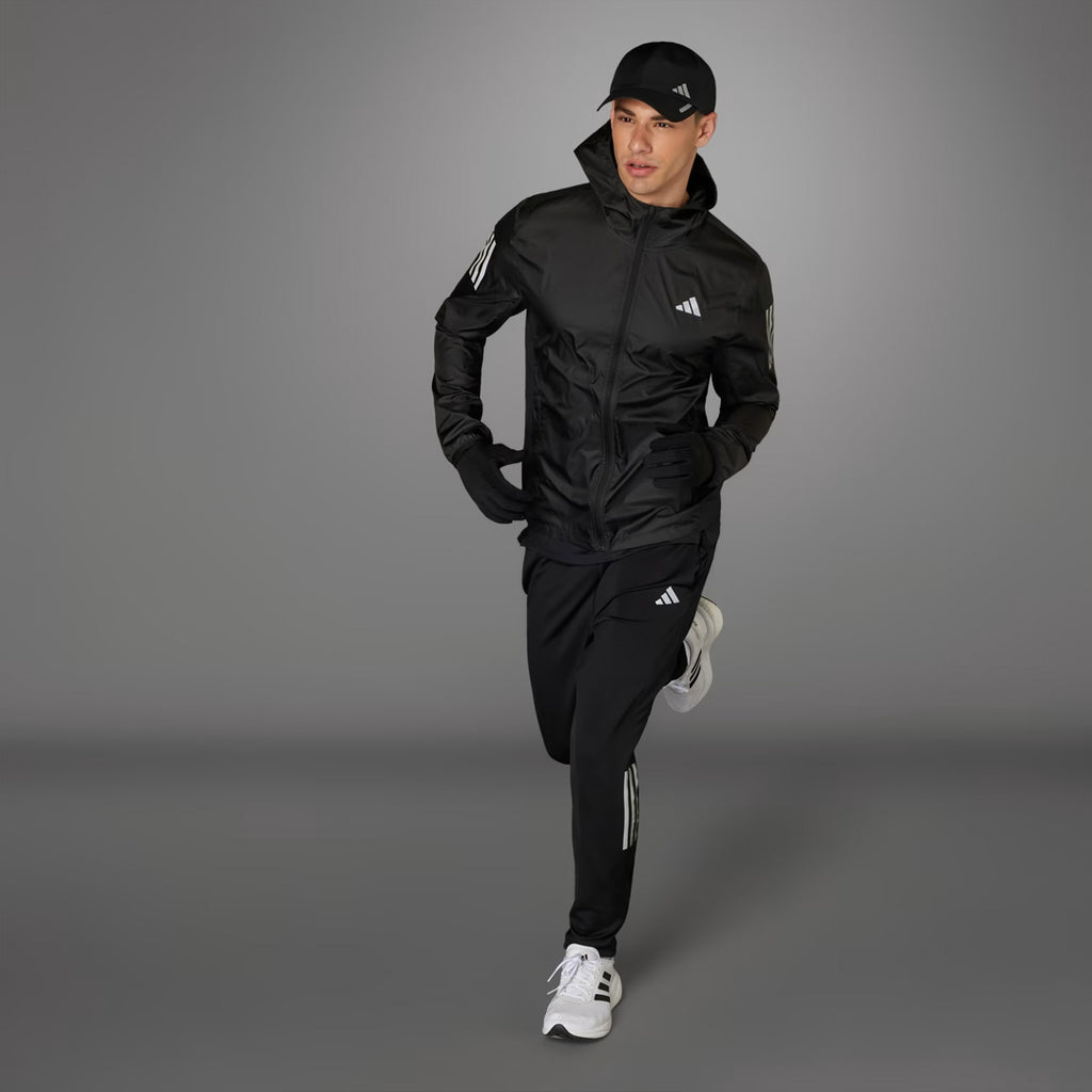 Adidas Own The Run Men's Running Jacket - Black