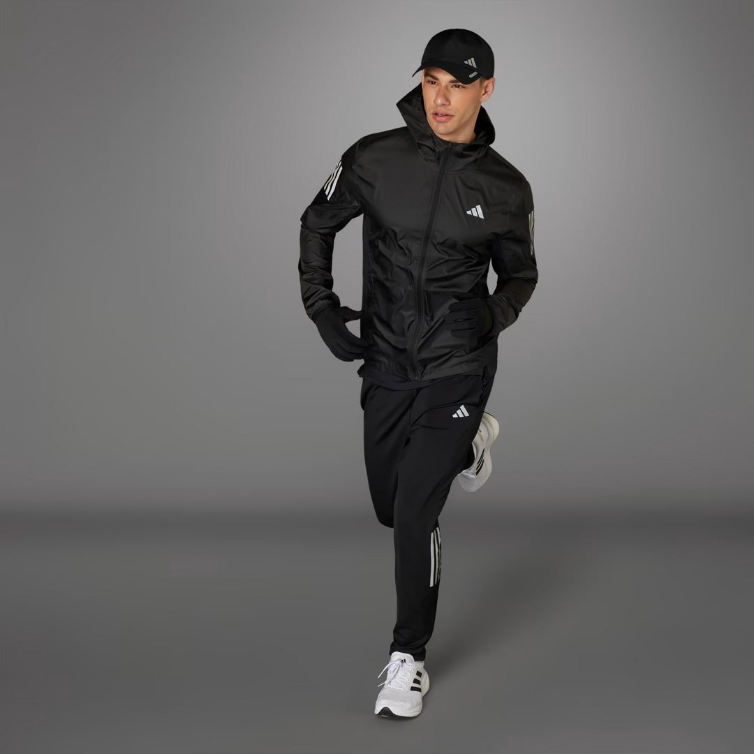Adidas Own The Run Men's Running Jacket - Black