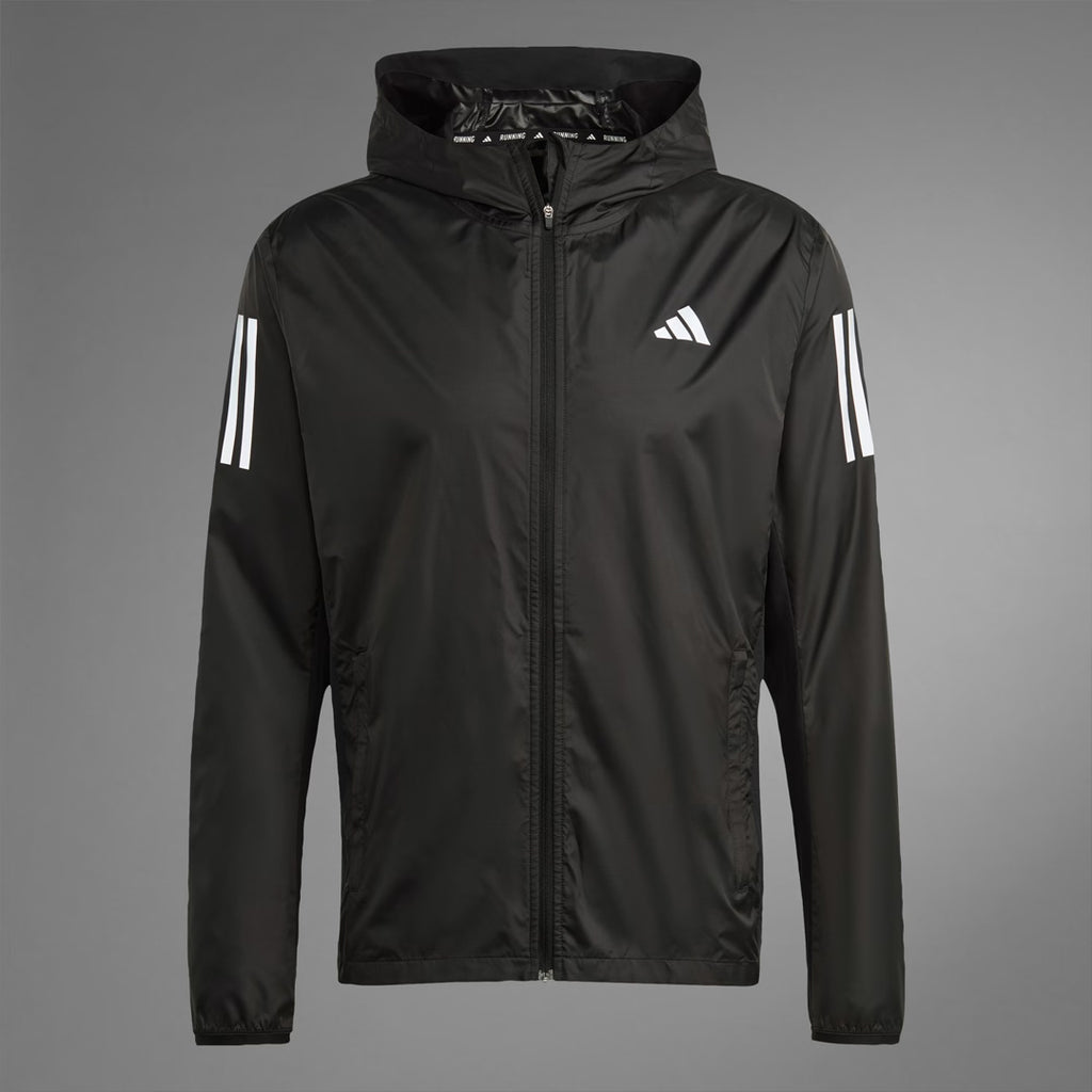 Adidas Own The Run Men's Running Jacket - Black