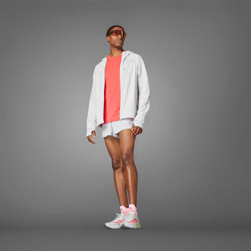 Adidas Adizero Ekiden 3-inch Men's Running Shorts - Grey Two