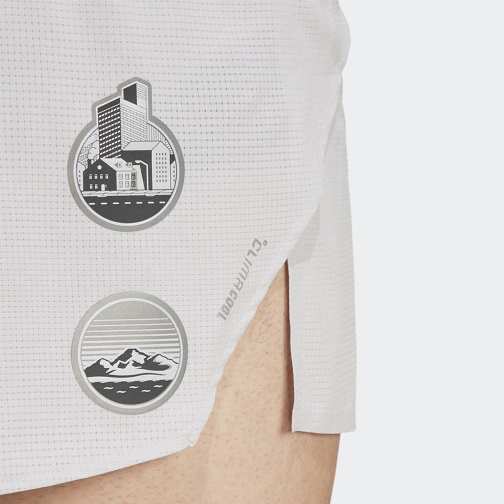 Adidas Adizero Ekiden 3-inch Men's Running Shorts - Grey Two