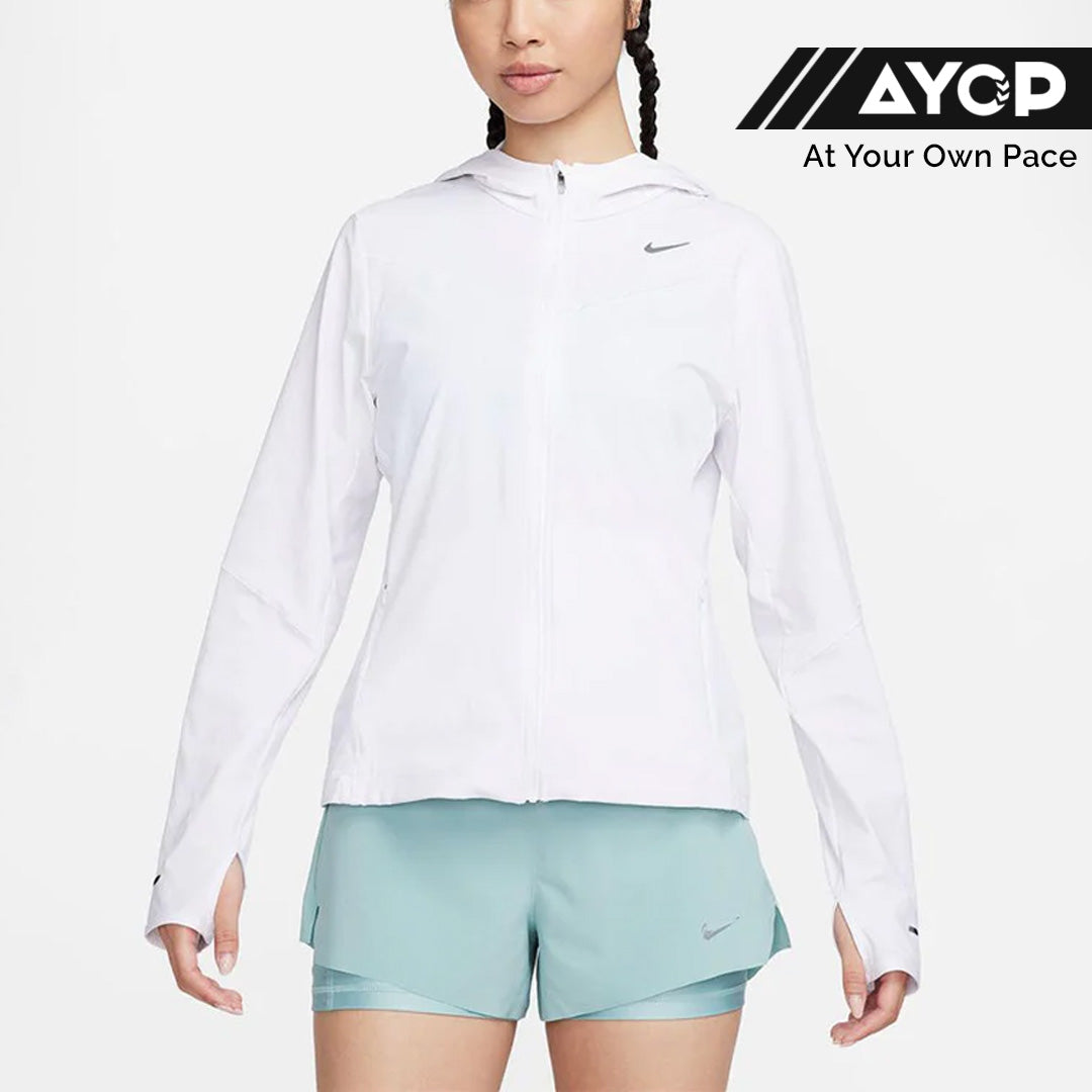 Nike Swift UV Women's Running Jacket - White