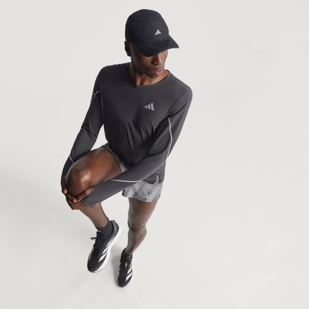 Adidas Adizero Break The Norm Men’s Running Long Sleeve - Black
