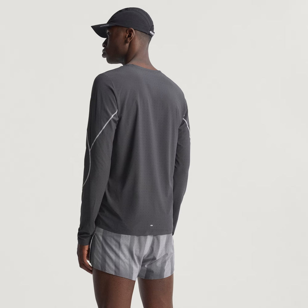 Adidas Adizero Break The Norm Men’s Running Long Sleeve - Black