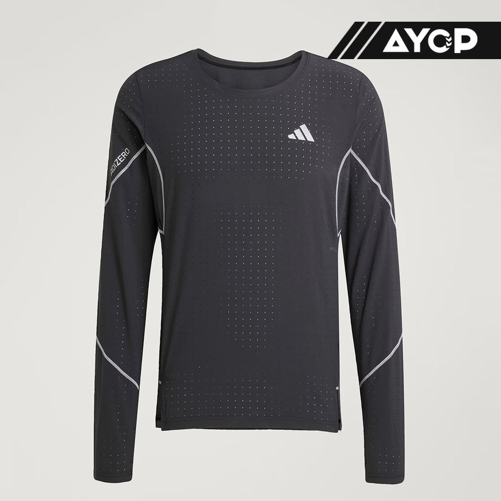 Adidas Adizero Break The Norm Men’s Running Long Sleeve - Black