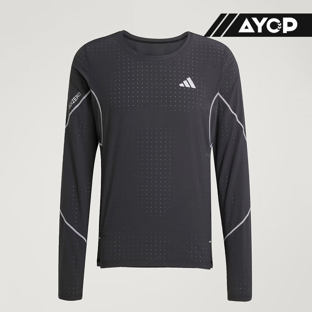 Adidas Adizero Break The Norm Men’s Running Long Sleeve - Black