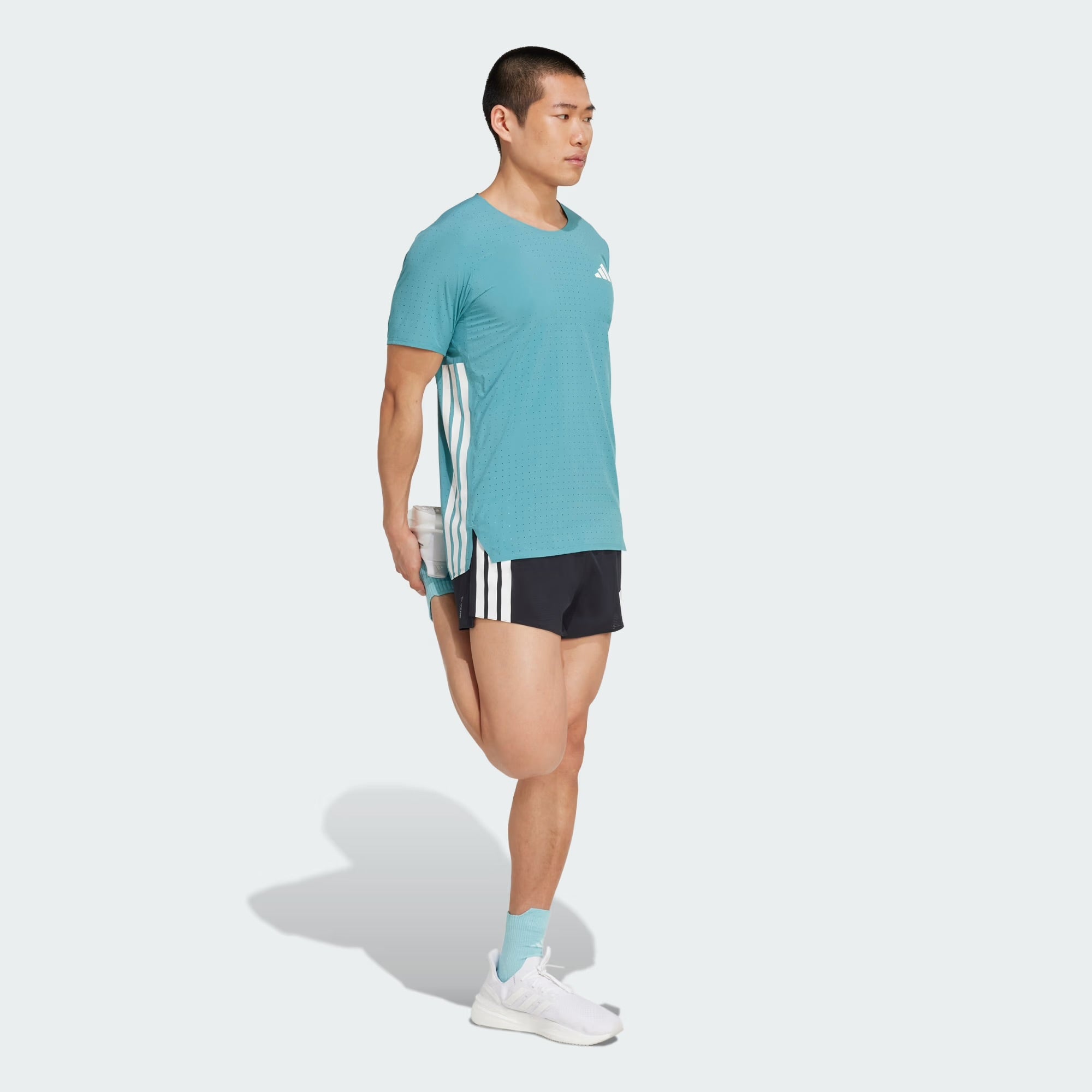 Adidas Adizero Perforated Men’s Running T-Shirt - Turquoise
