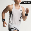 Adidas Adizero Archive Climacool Men’s Running Singlet Tank Top - White