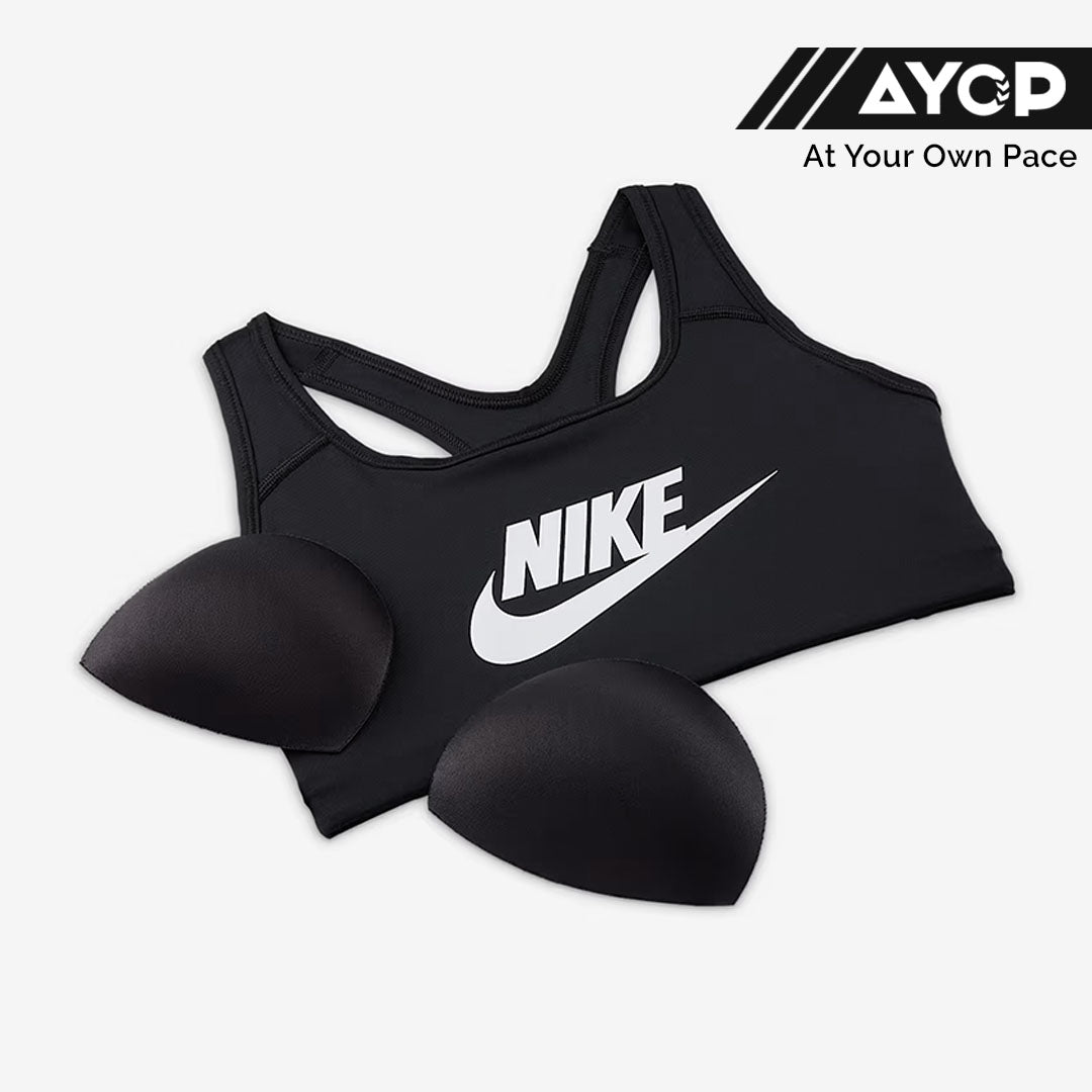 Nike Swoosh Medium Support Women's Sports Bra - Black