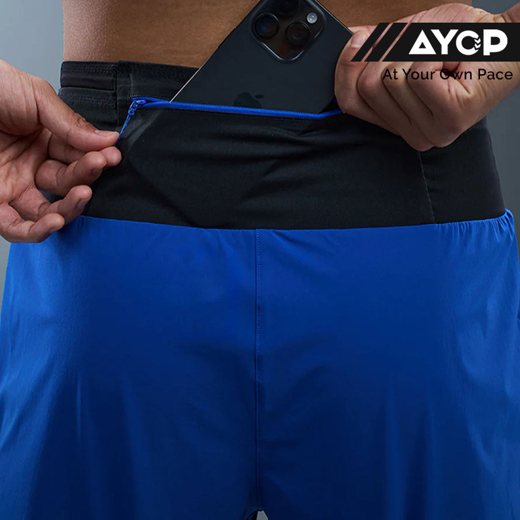 Nedao Storage PowerPouch V3.0 Men's Running Shorts - Black