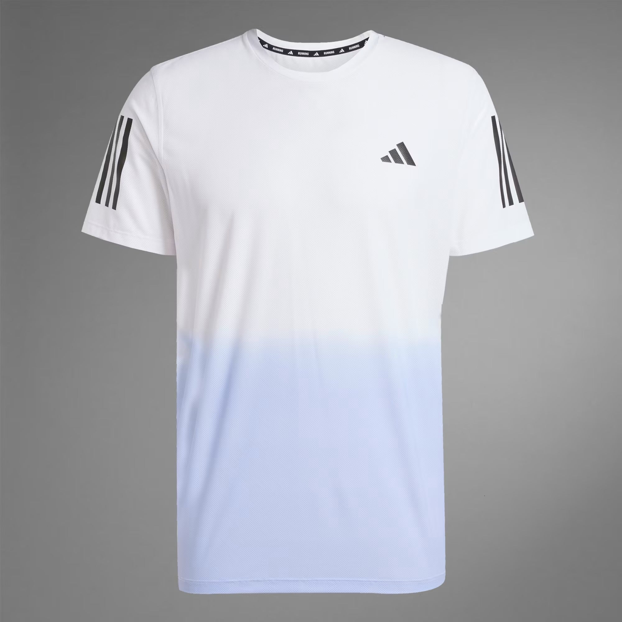 Adidas Own The Run Climacool Colorblock Men’s Running T-Shirt - White Violet Tone