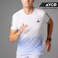Adidas Own The Run Climacool Colorblock Men’s Running T-Shirt - White Violet Tone