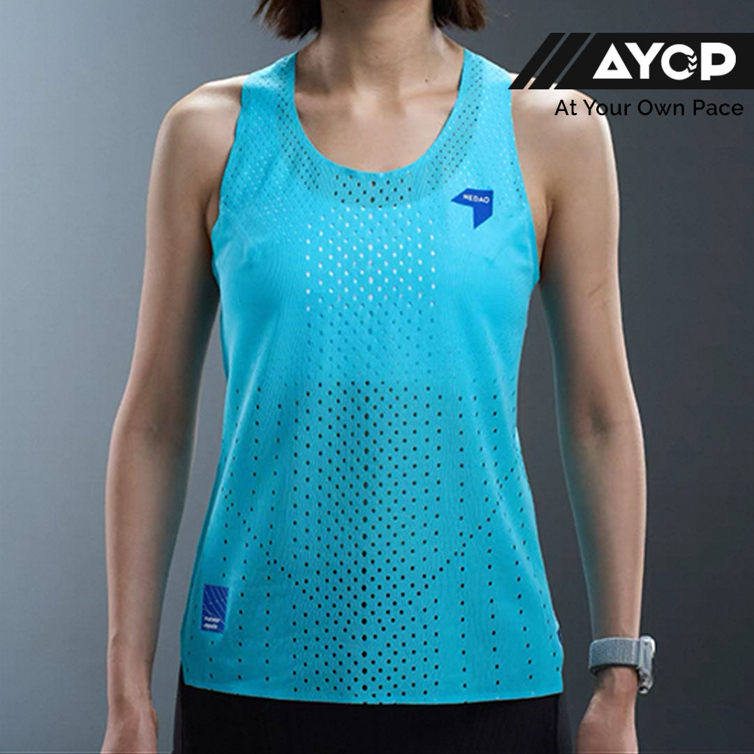 Nedao QiFlow Women’s Racing Singlet V4.0 - Joy Blue