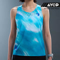 Nedao QiFlow One Cut Vortex Women's Racing Singlet - Glacier Blue