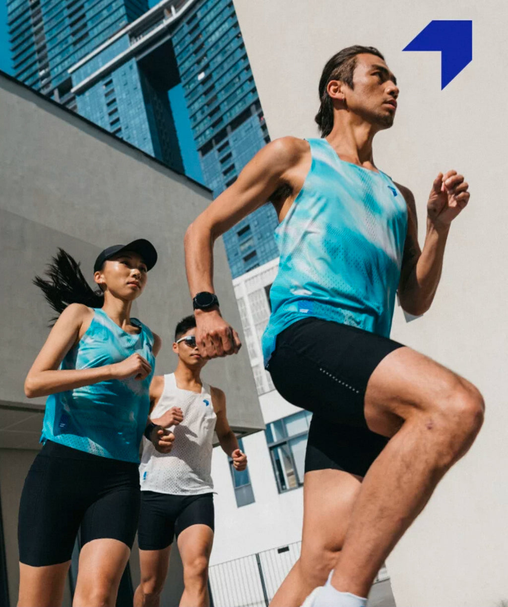 Nedao QiFlow One Cut Vortex Women's Racing Singlet - Glacier Blue