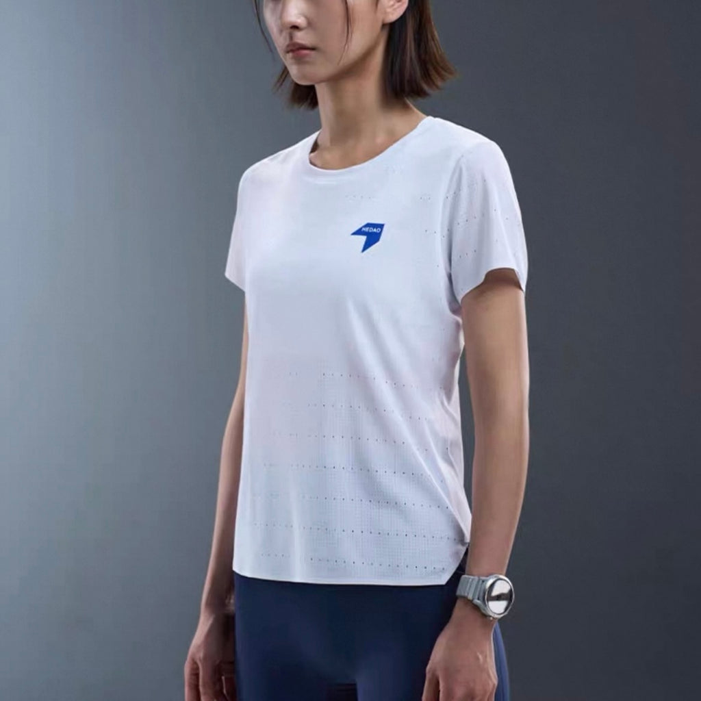 Nedao QiFlow Racing T-Shirt V4.0 Women’s Running T-Shirt - White