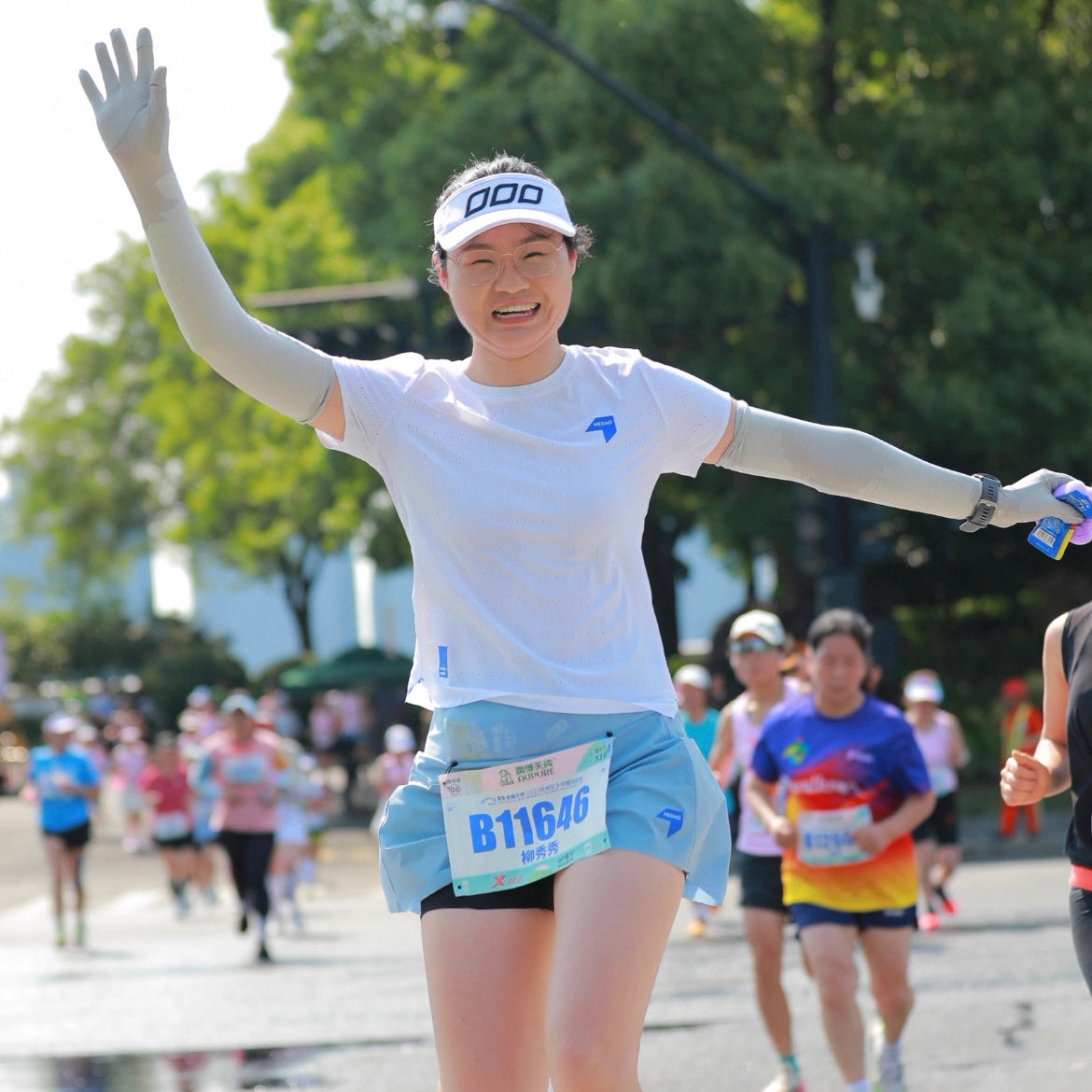 Nedao QiFlow Racing T-Shirt V4.0 Women’s Running T-Shirt - White