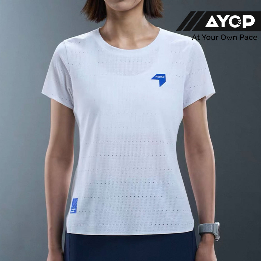 Nedao QiFlow Racing T-Shirt V4.0 Women’s Running T-Shirt - White