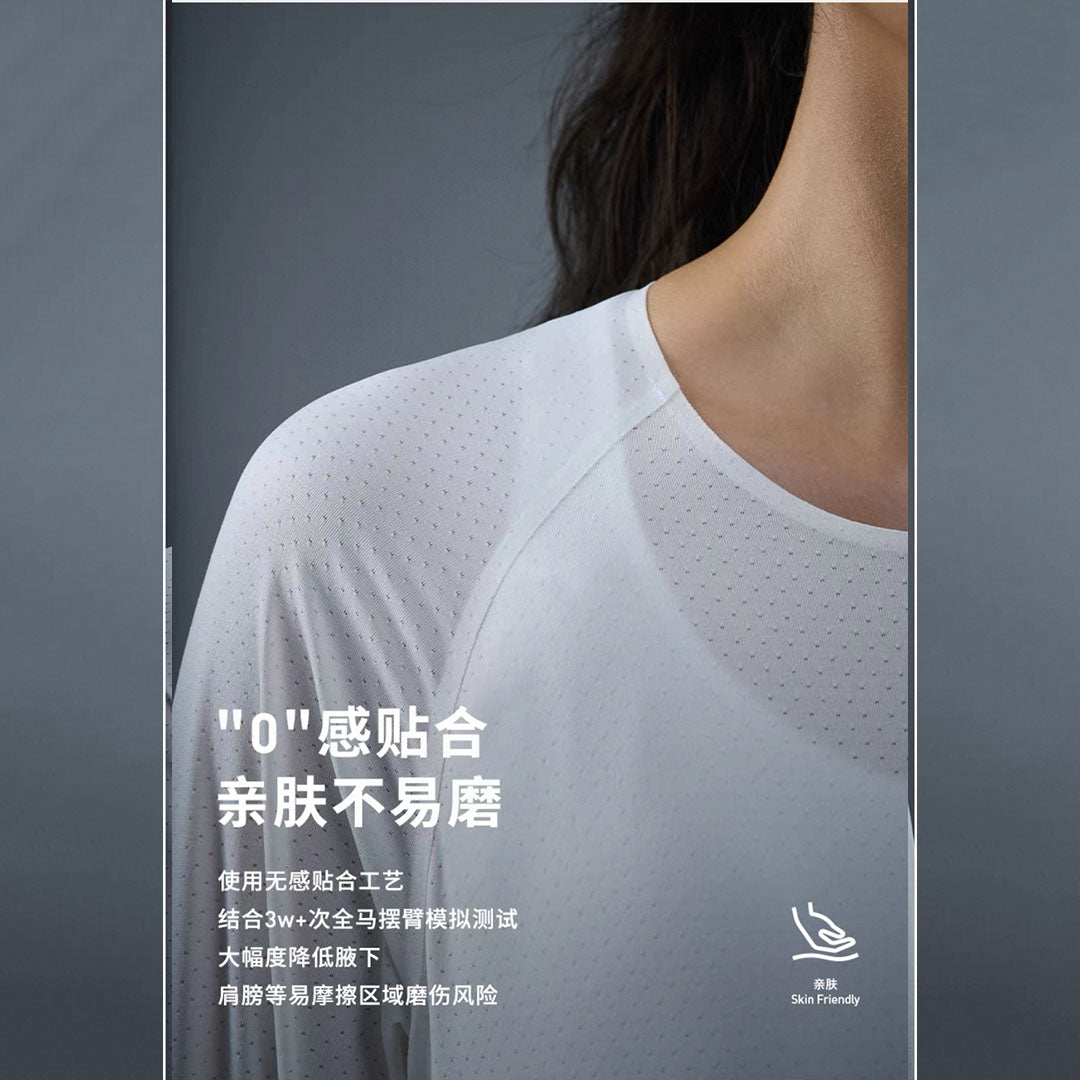 Nedao Swiftbreeze Women’s Running Long Sleeve V2.0 T-Shirt - Black