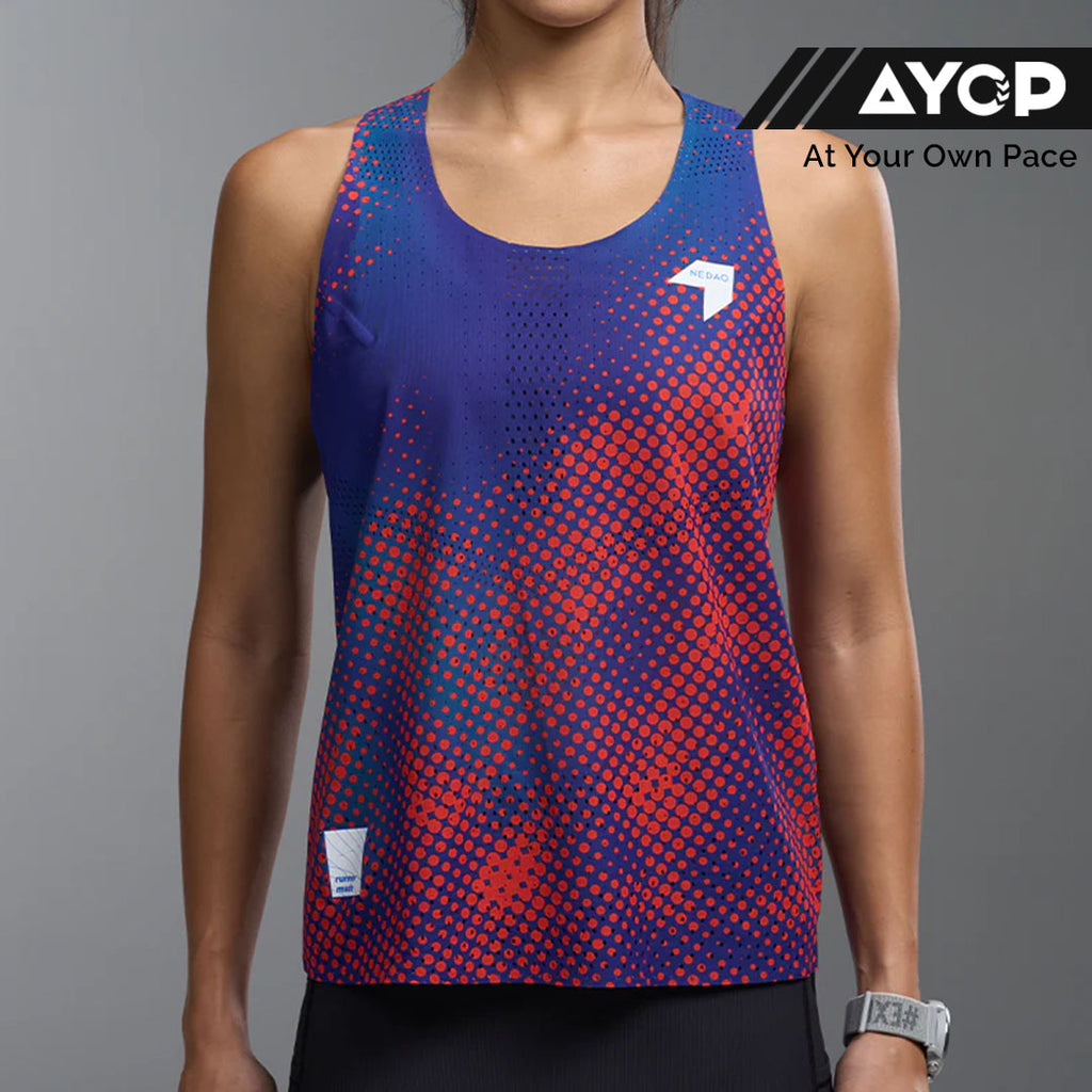 Nedao QiFlow Vortex Women’s Racing Singlet Tank Top