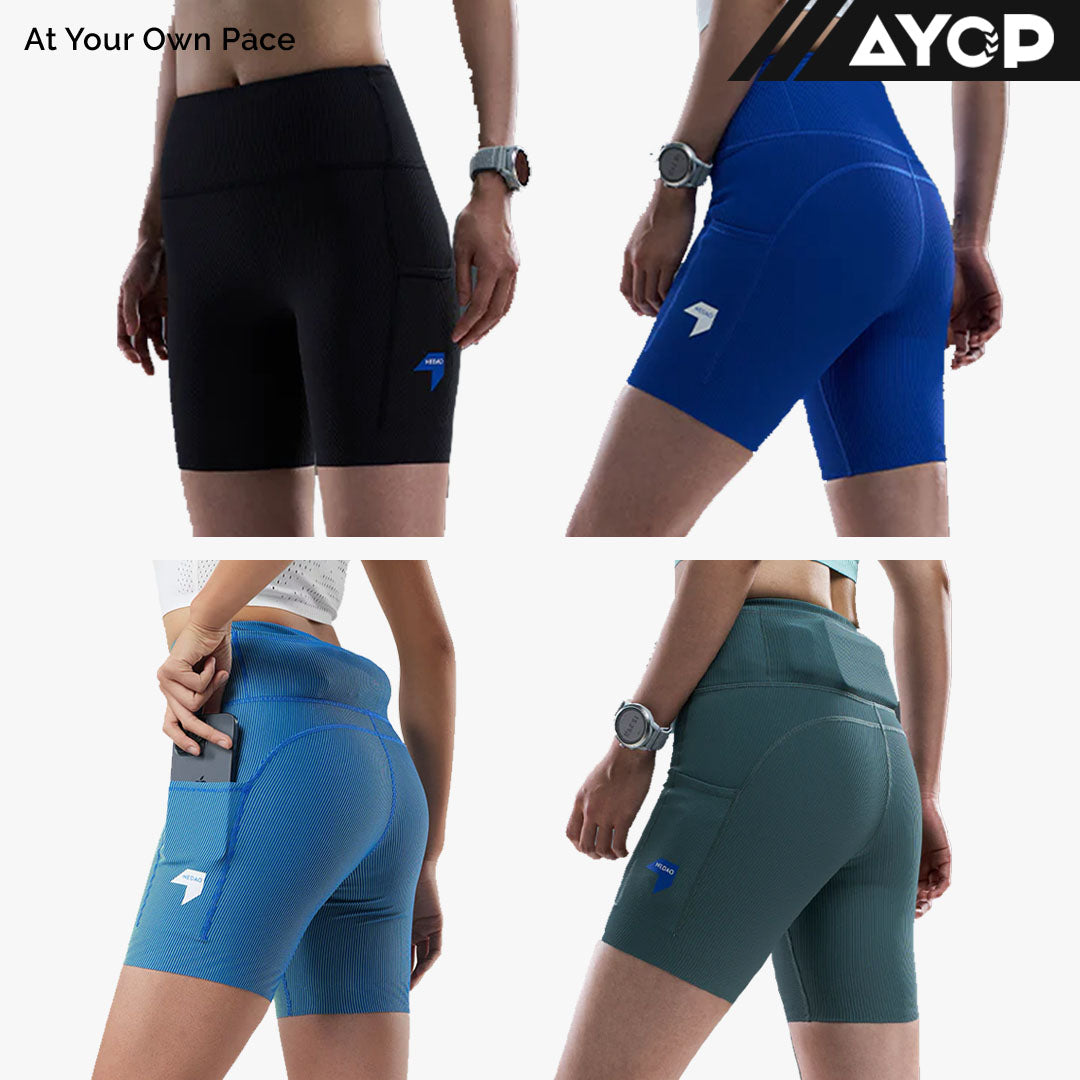 Nedao VelocityX Pro 6-inch 1/2 Length Women’s Running Tights