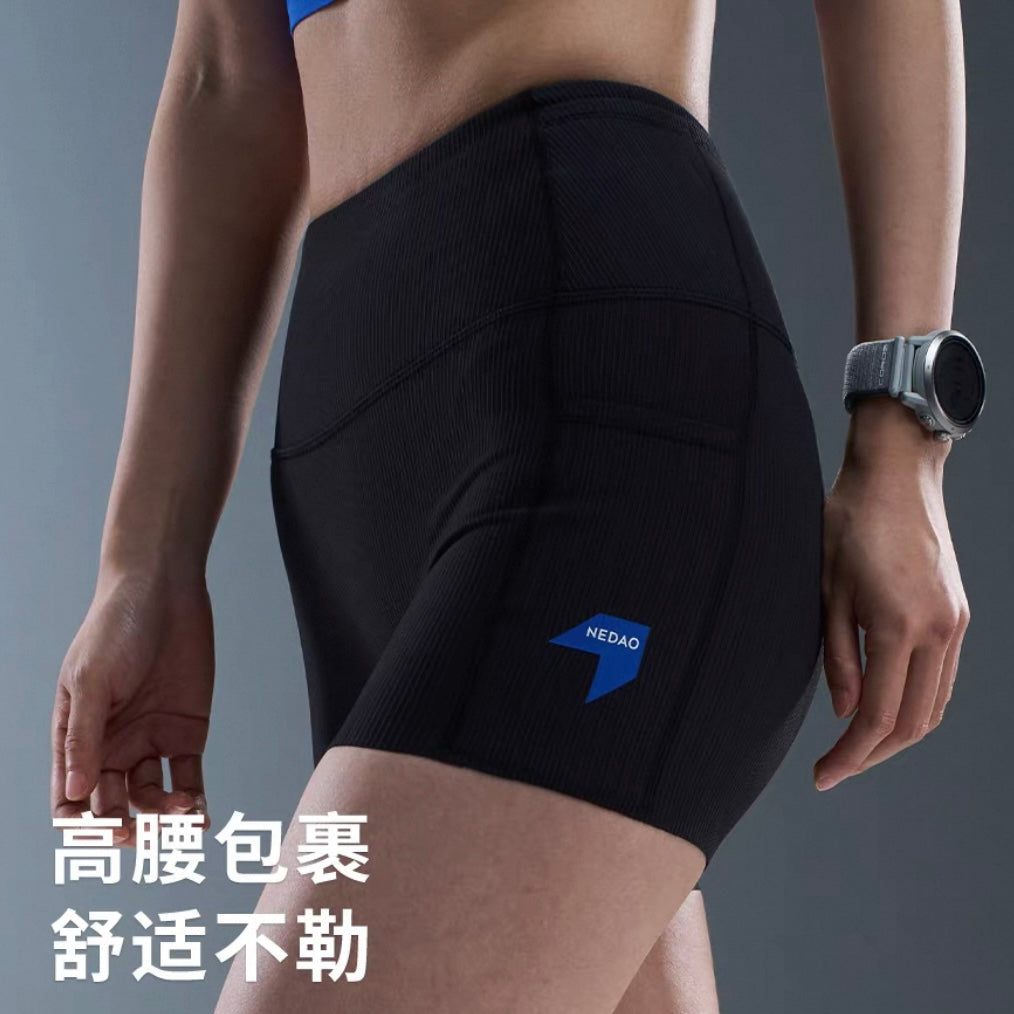 Nedao VelocityX Pro 6-inch 1/2 Length Women’s Running Tights