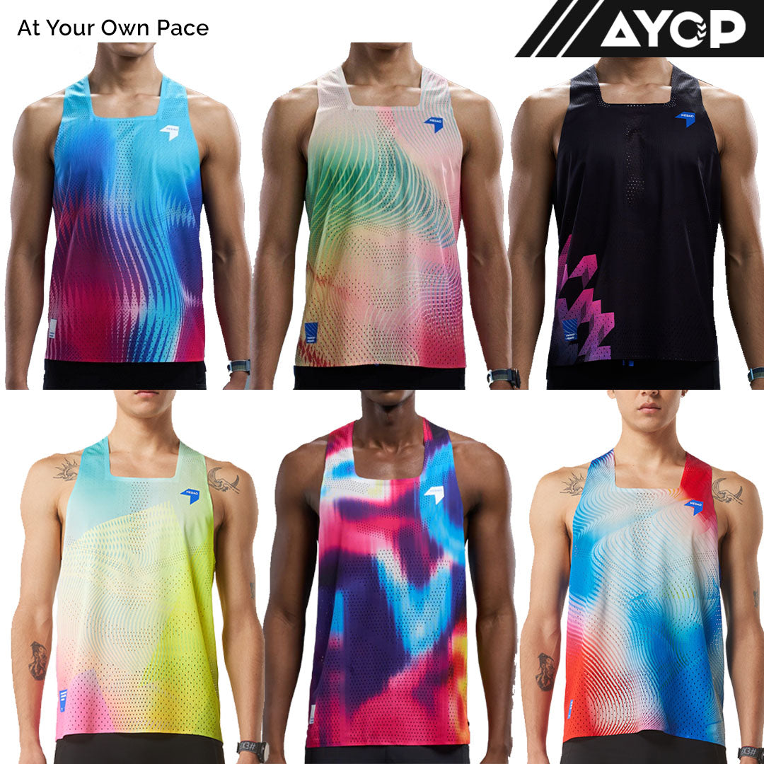 Nedao QiFlow Vortex Men’s Running Singlet Tank Top