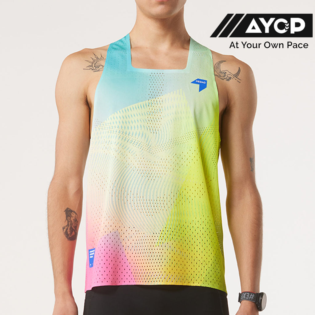 Nedao QiFlow Vortex Men’s Running Singlet Tank Top