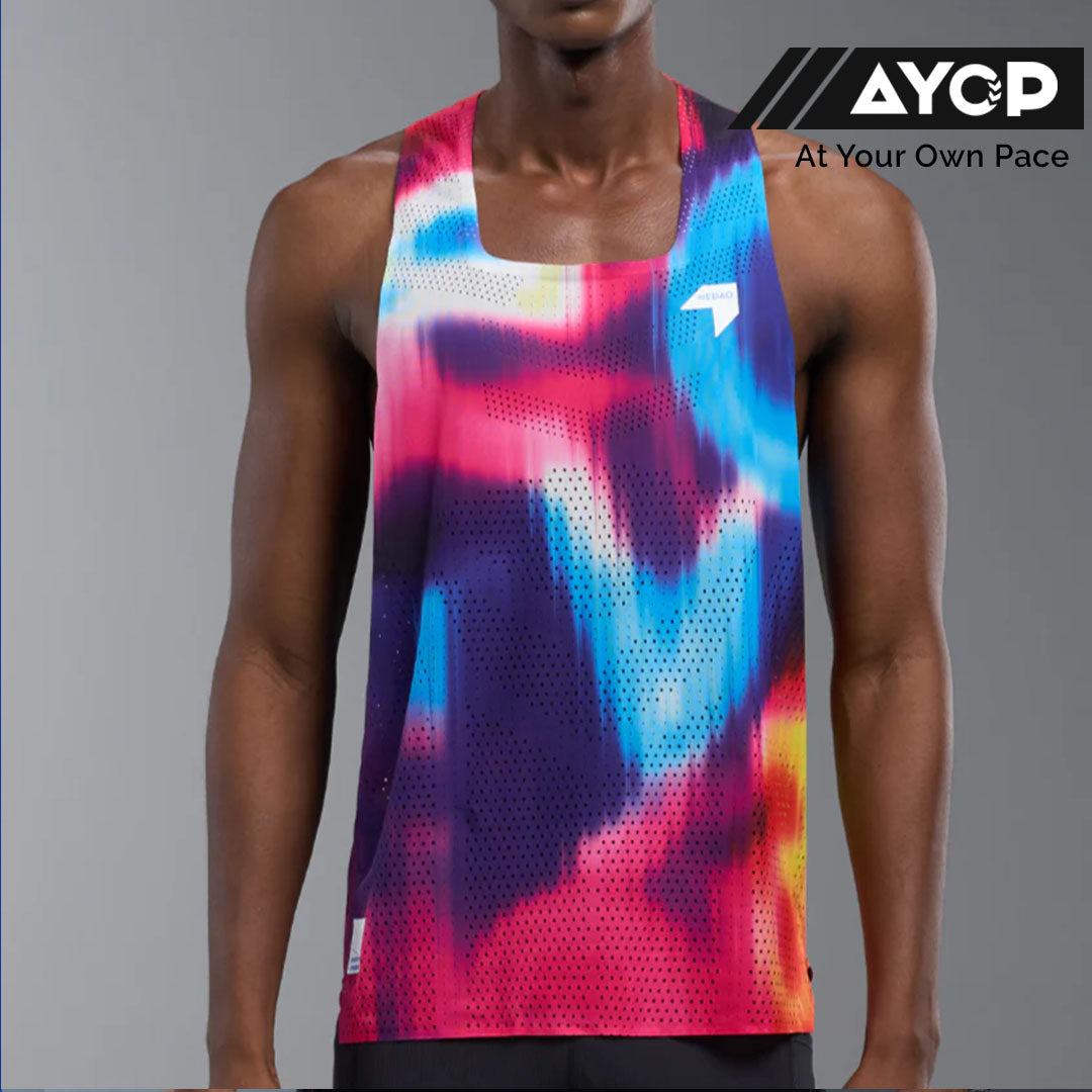 Nedao QiFlow Vortex Men’s Running Singlet Tank Top