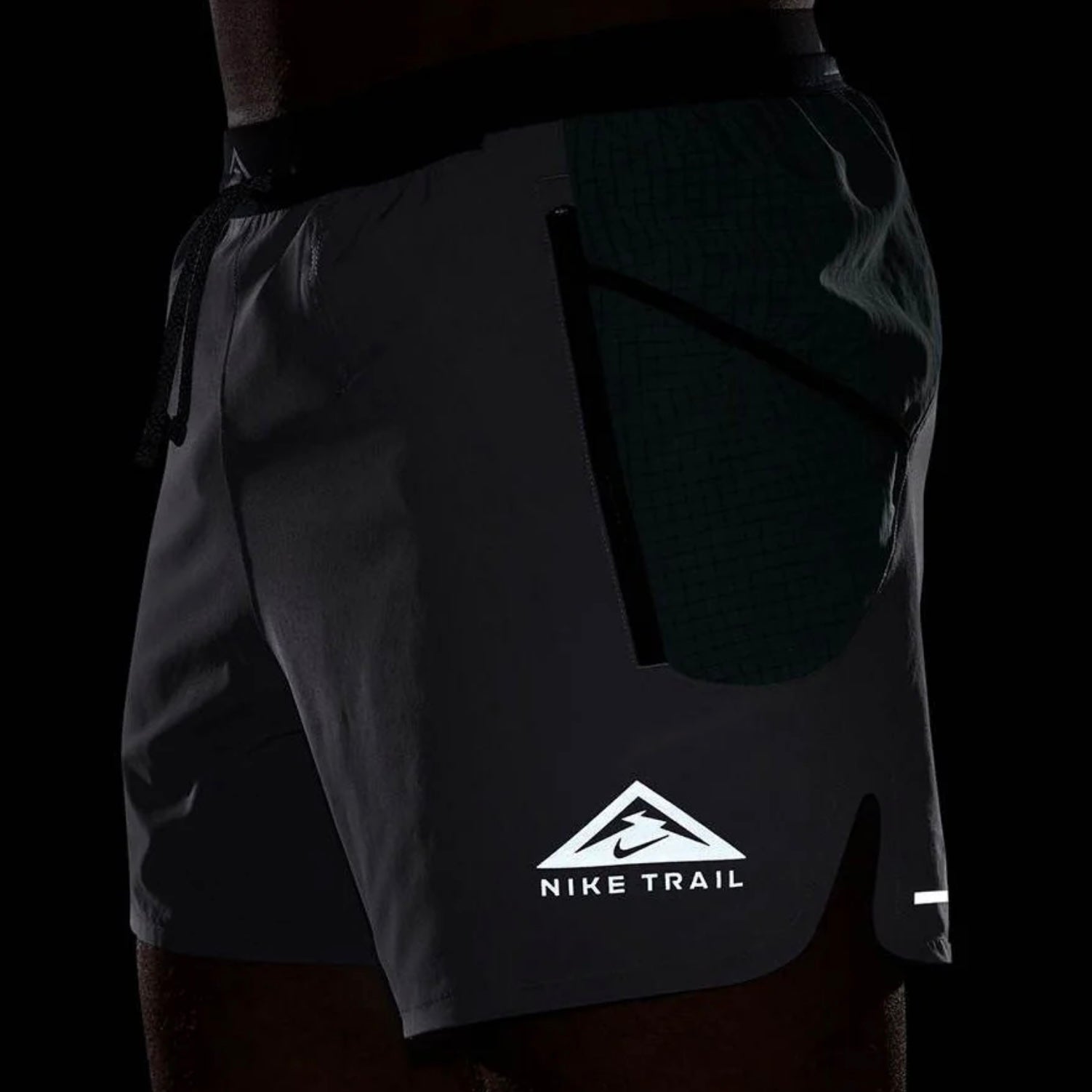 Nike Trail Dri-FIT Flex Stride 5-inch Men’s Running Shorts - Cement Grey