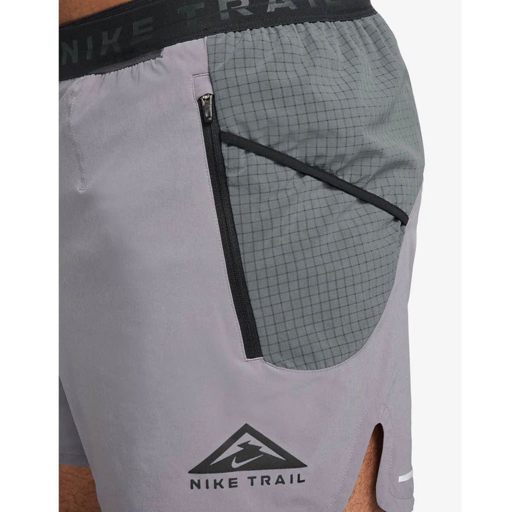 Nike Trail Dri-FIT Flex Stride 5-inch Men’s Running Shorts - Cement Grey