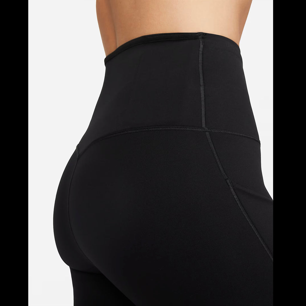 Nike Go Firm-Support High Waisted Women’s Running Training Biker Tights Shorts - Black