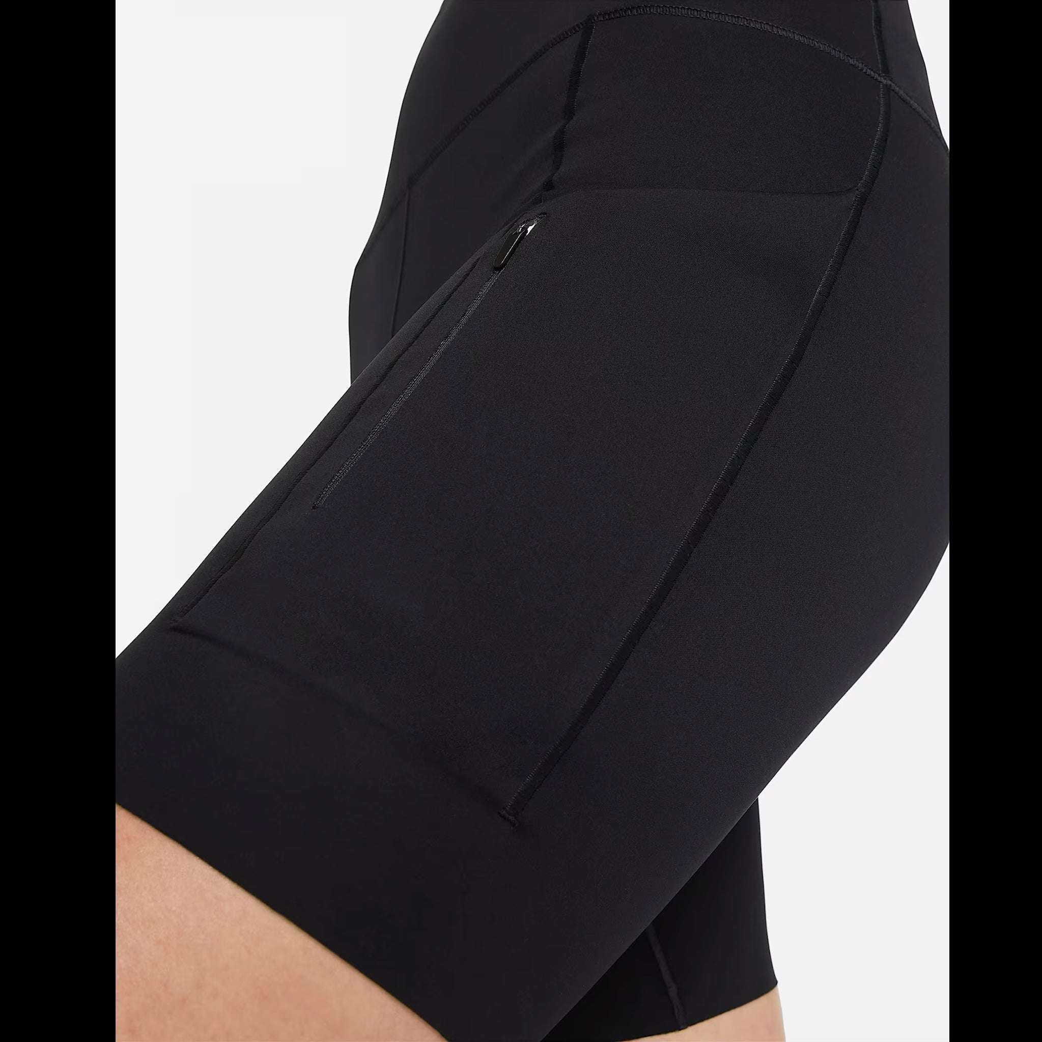 Nike Go Firm-Support High Waisted Women’s Running Training Biker Tights Shorts - Black