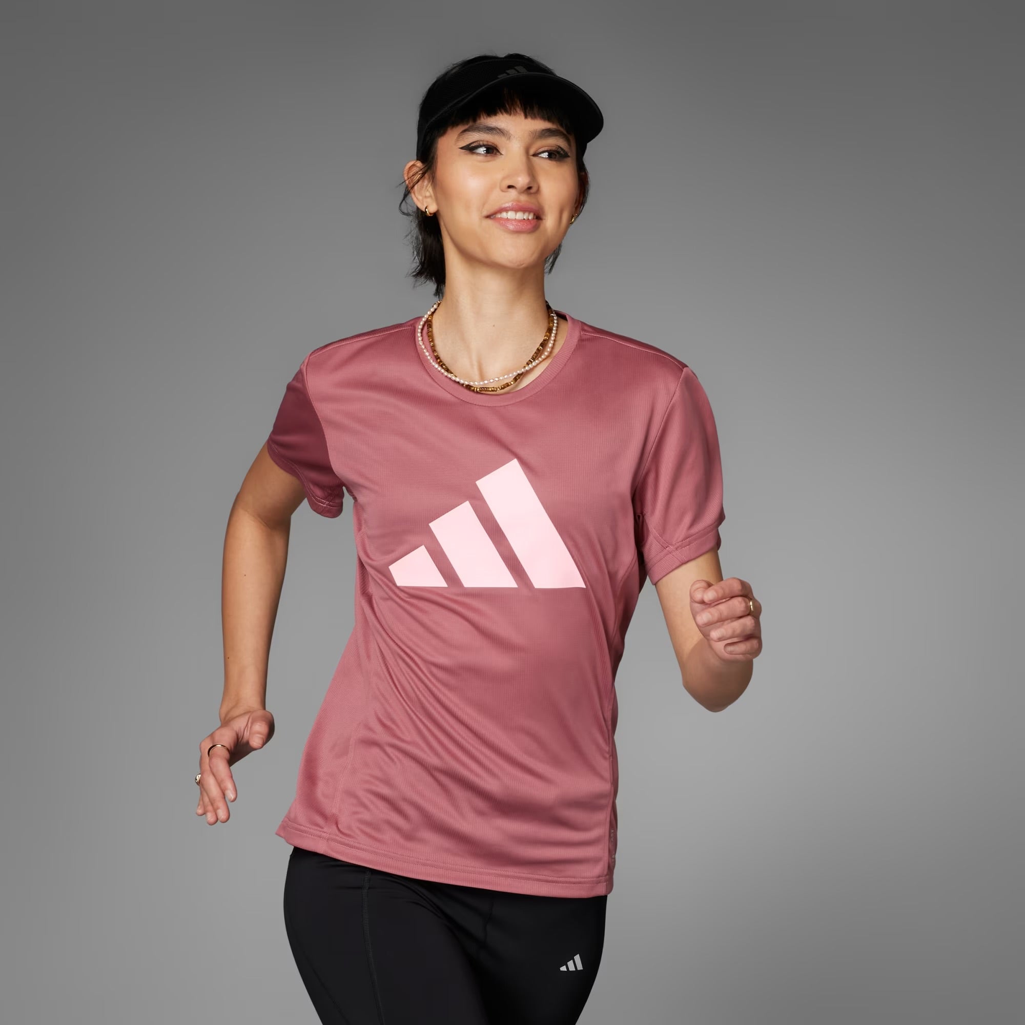 Adidas Run It Tee Women’s Running T-Shirt - Crimson