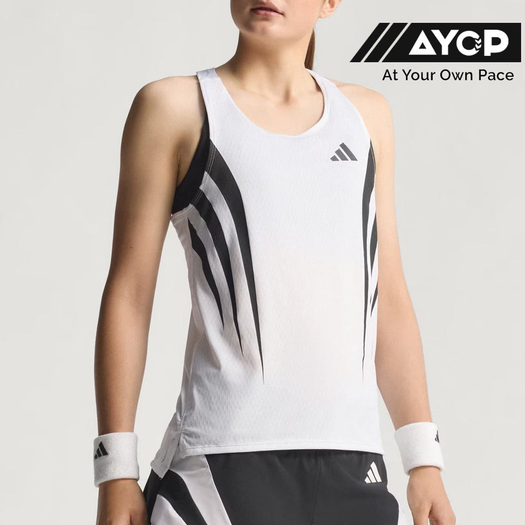 Adidas Adizero Archive Climacool Women’s Running Tank Top - White