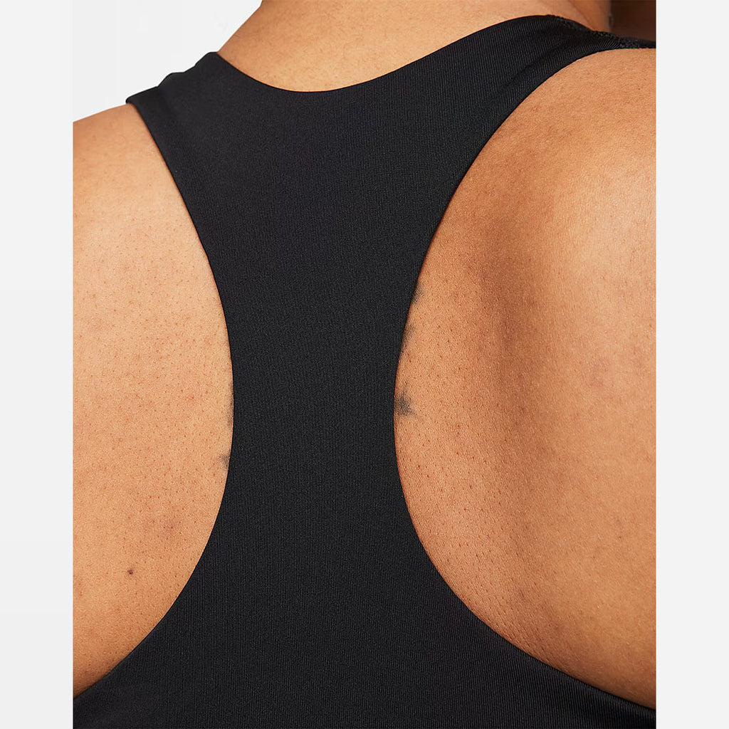 Nike Swoosh Medium-Support Padded Sports Bra Tank Top - Black