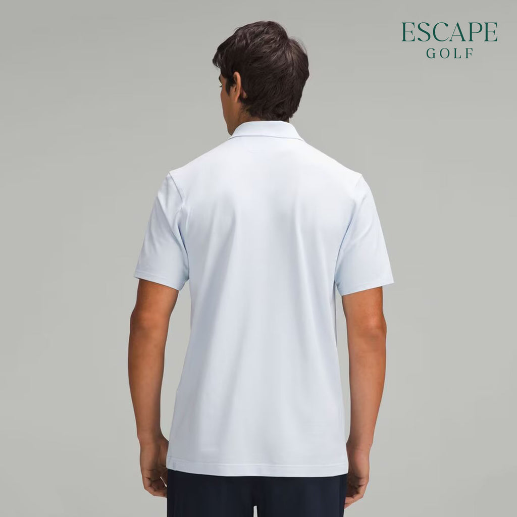 Lululemon Pique Classic-Fit Short-Sleeve Men’s Golf Polo Shirts - Ocean Air