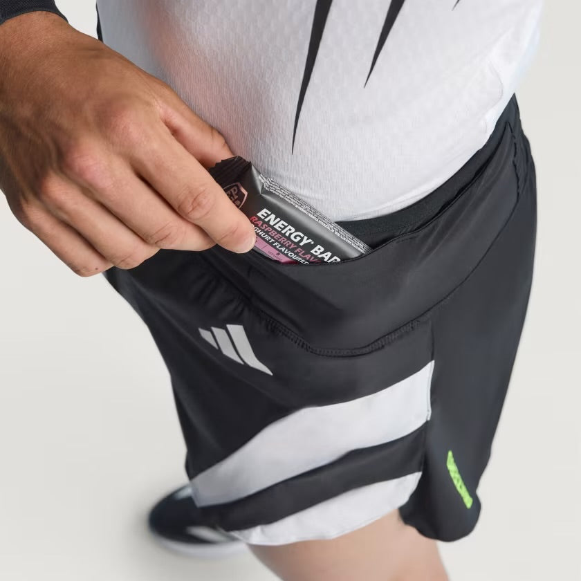 Adidas Adizero Archive Gel Men’s Running Shorts - Black