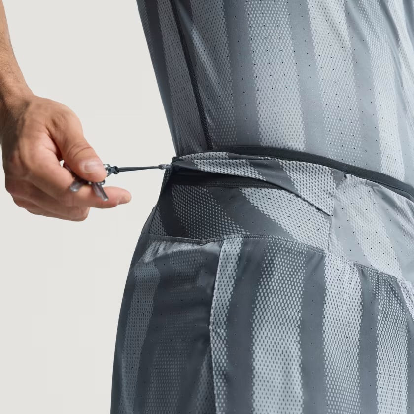 Adidas Adizero Break The Norm Gel Men’s Running Shorts - Grey Three Five