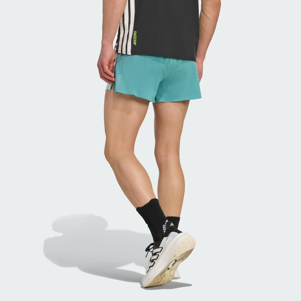 Adidas Adizero Running Gel Pocket Men’s Running Shorts - Powder Teal