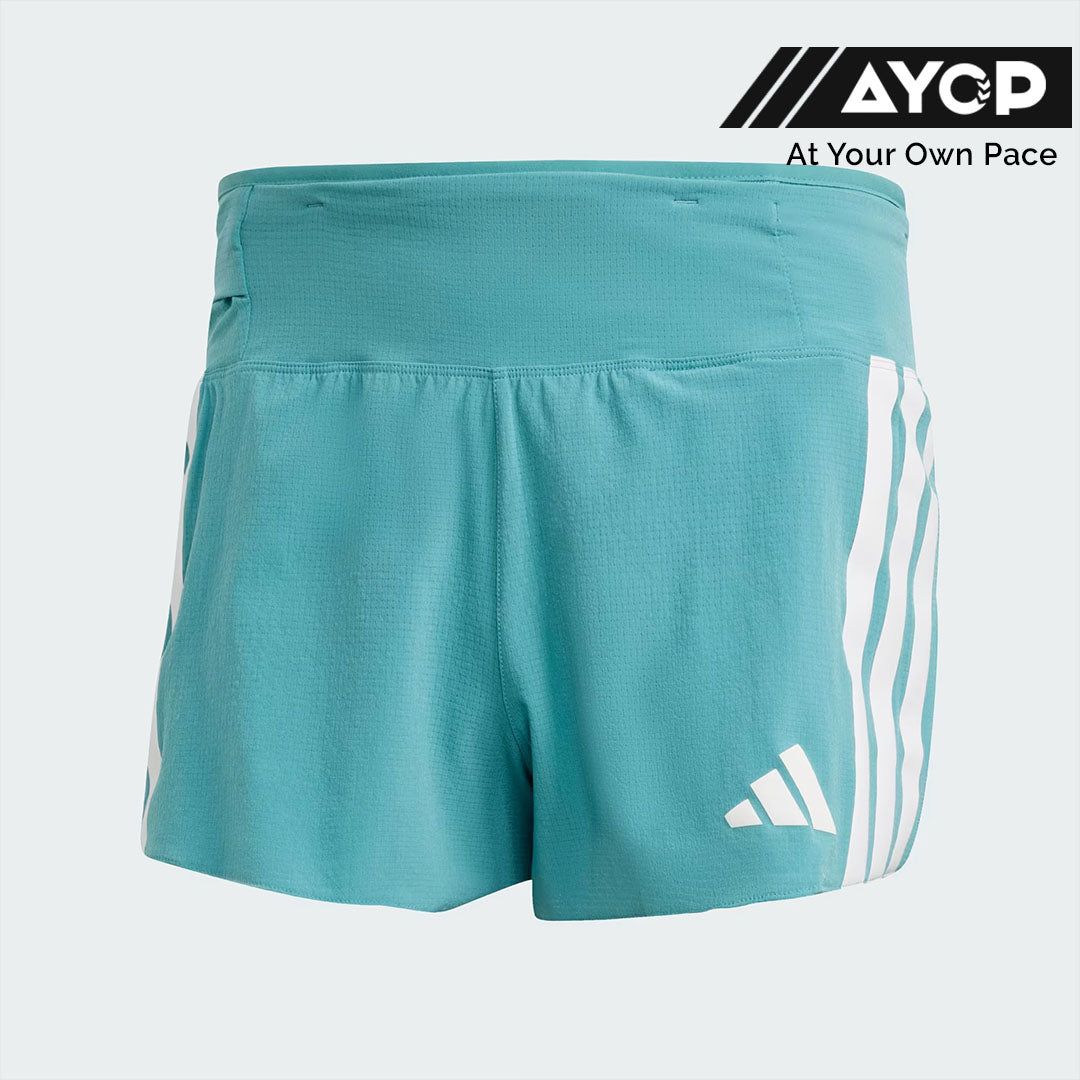 Adidas Adizero Running Gel Pocket Men’s Running Shorts - Powder Teal