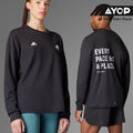 Adidas Runners Every Place Has A Place UniteFIT Men’s Women’s Running Long Sleeve T-Shirt - Black