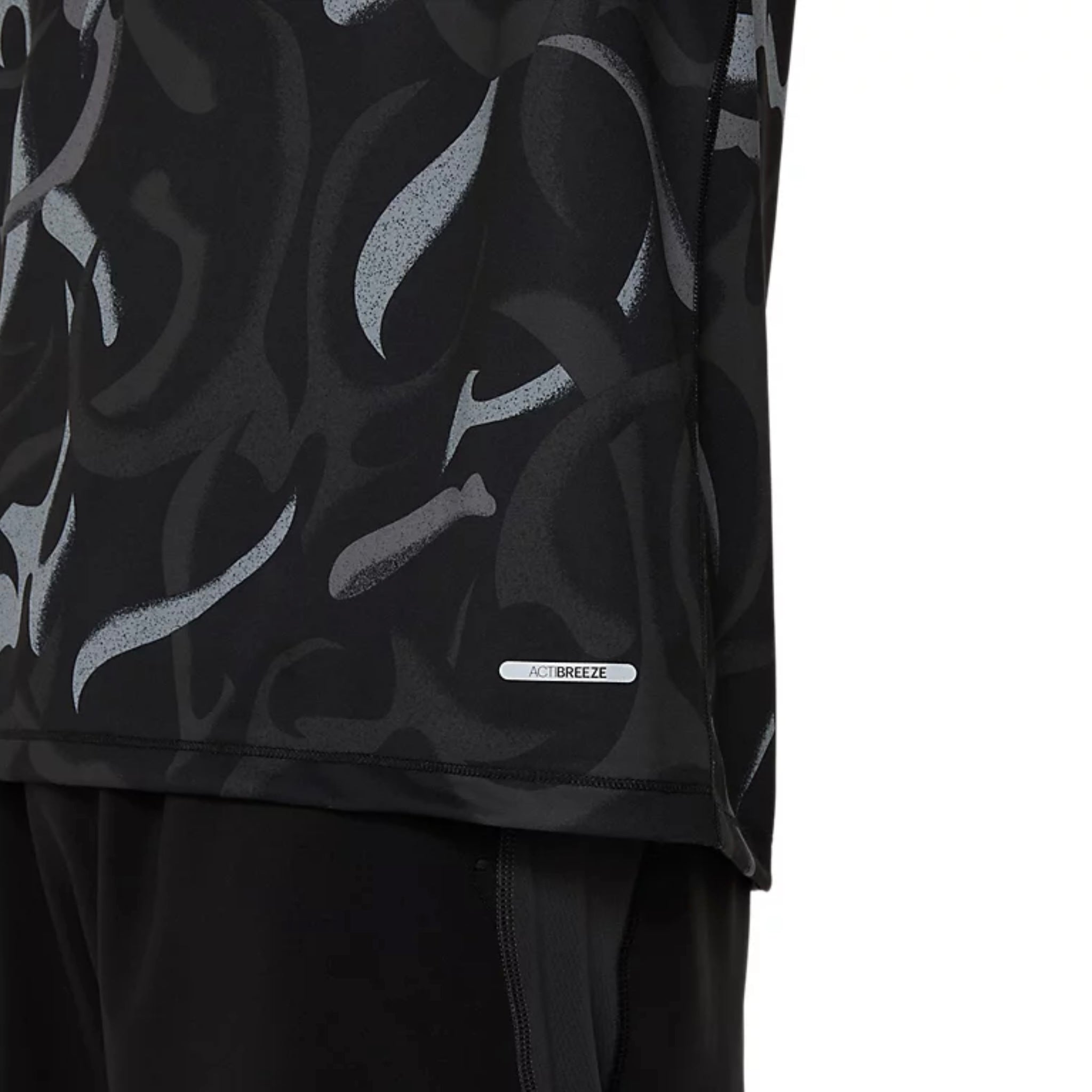 Asics Road All Over Prints Men’s Running T-Shirt - Performance Black