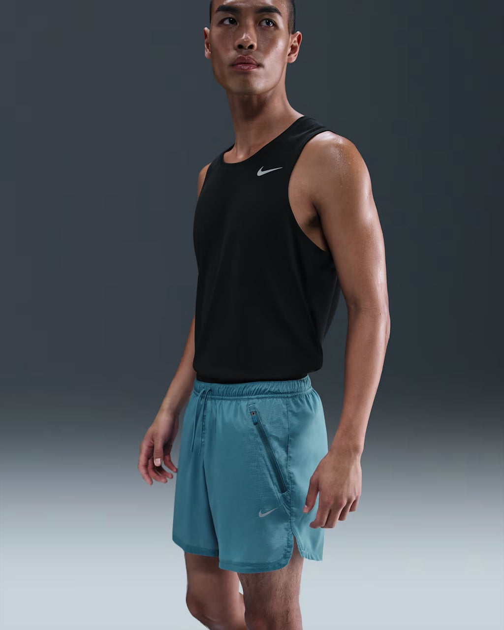 Nike Stride Running Division Brief-lined 5-inch Men’s Running Shorts - Smoky Blue