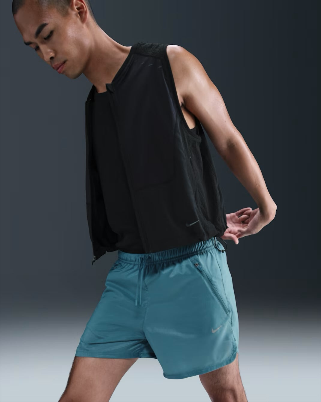 Nike Stride Running Division Brief-lined 5-inch Men’s Running Shorts - Smoky Blue