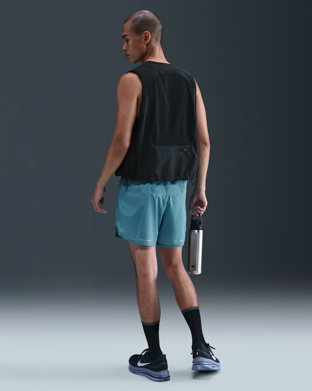 Nike Stride Running Division Brief-lined 5-inch Men’s Running Shorts - Smoky Blue