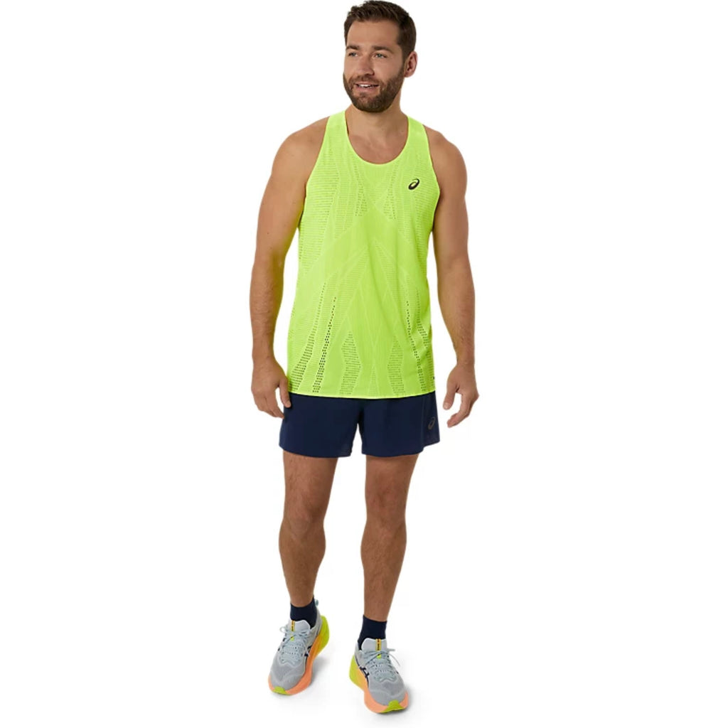 Asics Metarun 5-inch Men’s Running Shorts - Blue Expanse