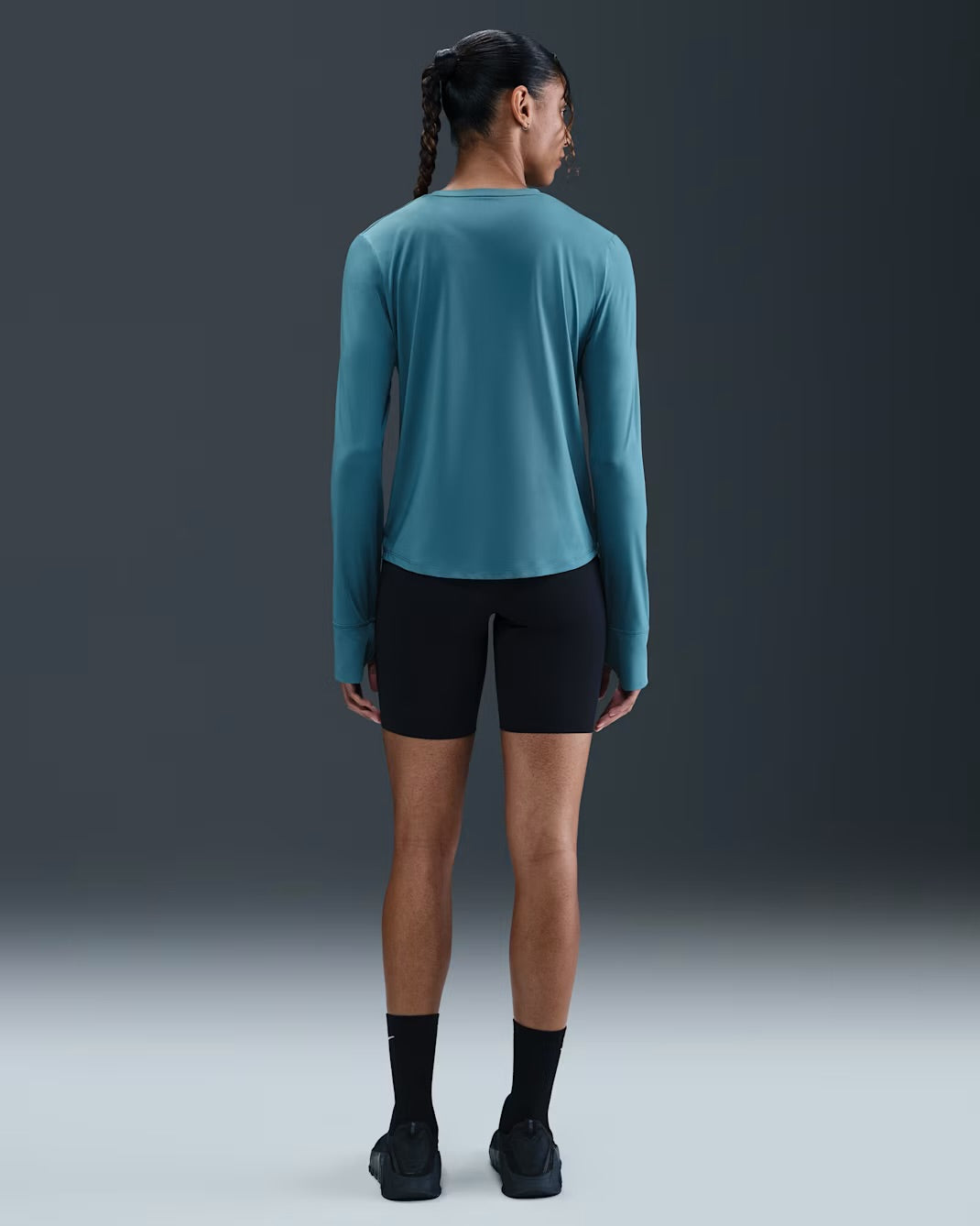 Nike Dri-FIT One Classic Long Sleeve - Smoky Blue